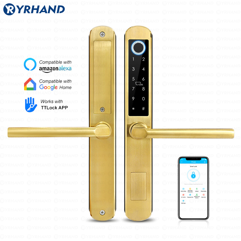 Home Security Keypad - Cerradura inteligente de vidrio corredizo de