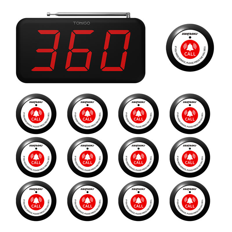 Home Security Companies - Zumbador de café inalámbrico de 3