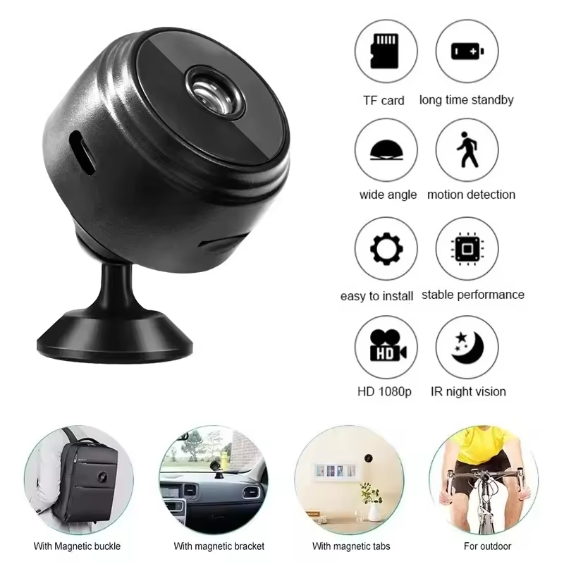 Home Security Recorder - Mini Cámara de Seguridad WiFi HD