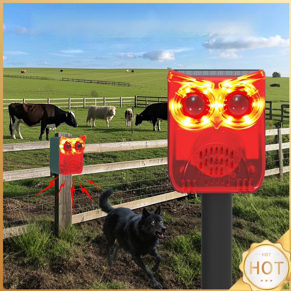 Barking Dog Alarm - Alarma Solar para Exteriores con Sensor