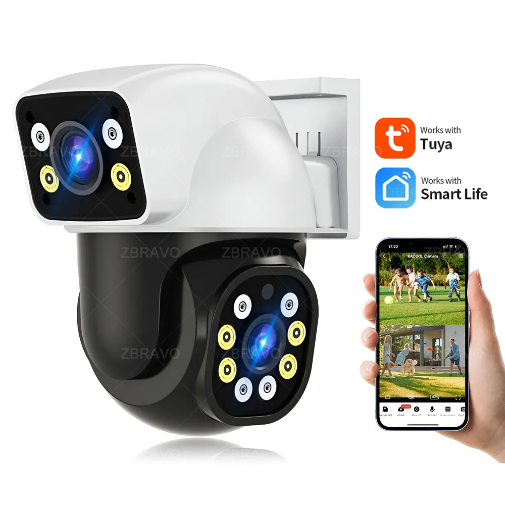Home Security Wifi Camera - Cámara Exterior Inteligente Smartlife 8MP WiFi