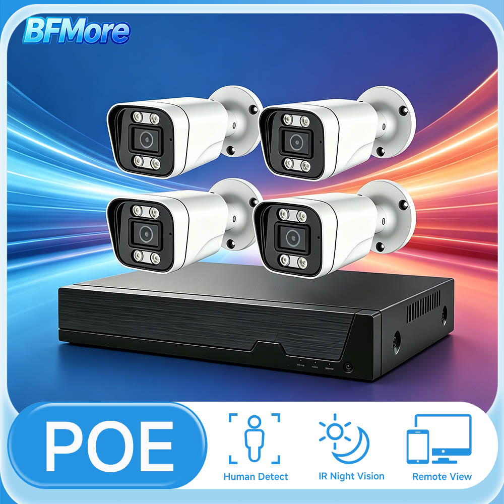 Home Security Nvr - Sistema de Seguridad BFMore 8MP 4K