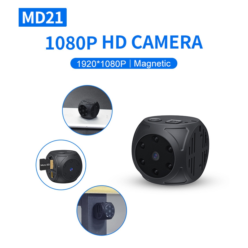 Home Security Recorder - Mini Cámara HD 1080p Portátil, Pequeña