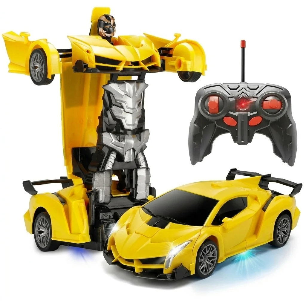 Home Security Companies - Coche Robot Transformable 2 en 1