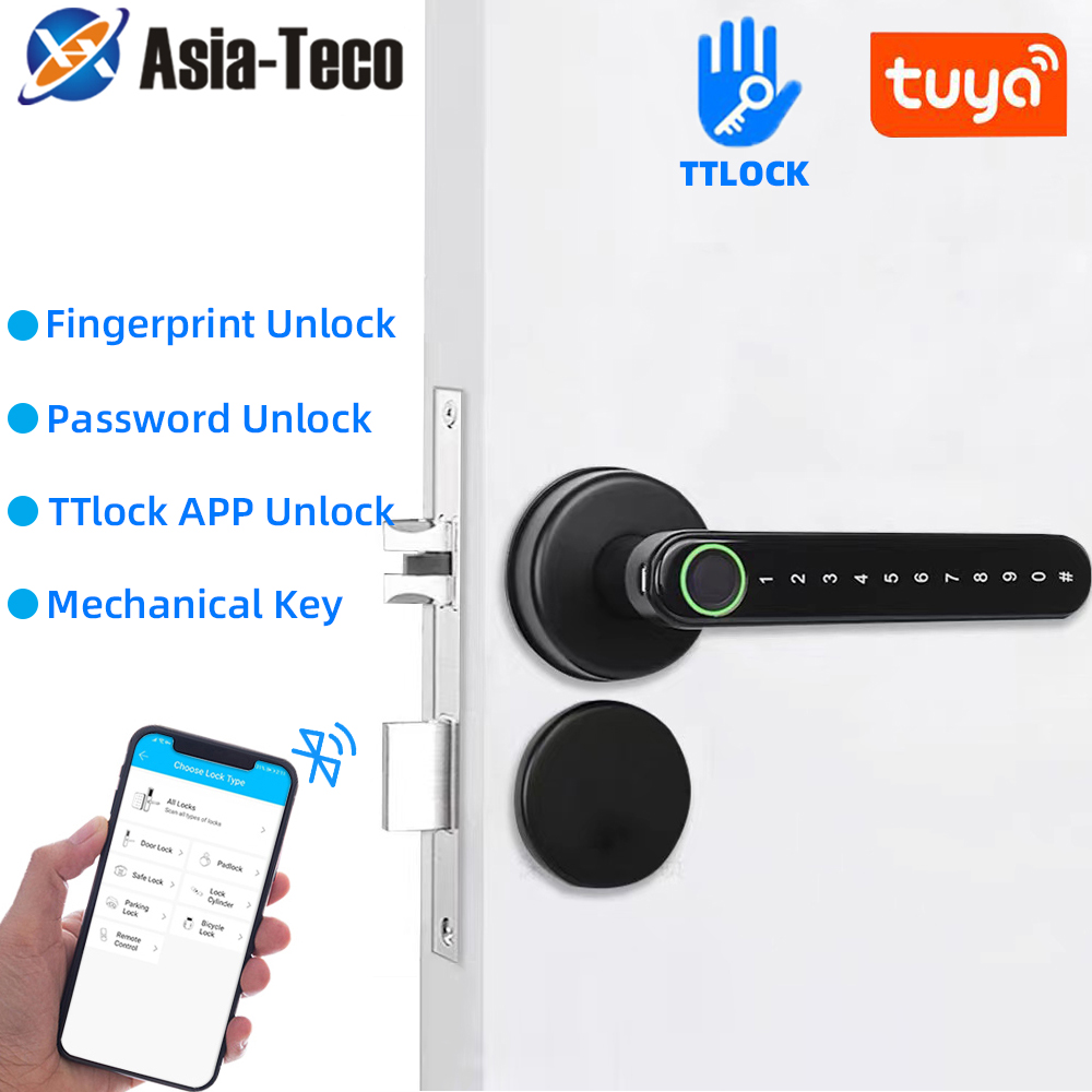 Home Security Keypad - TTLock Cerradura inteligente con huella dactilar