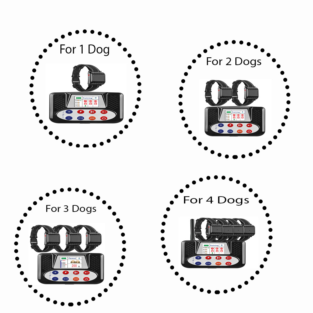 Barking Dog Alarm - Valla electrónica inalámbrica para mascotas, dispositivo