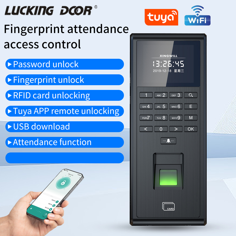 Home Security Network - Tuya-sistema biométrico inteligente de reconocimiento de