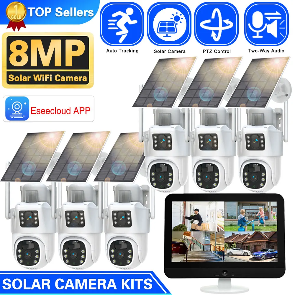 Home Security Wifi Camera - Sistema de videovigilancia de seguimiento automático,