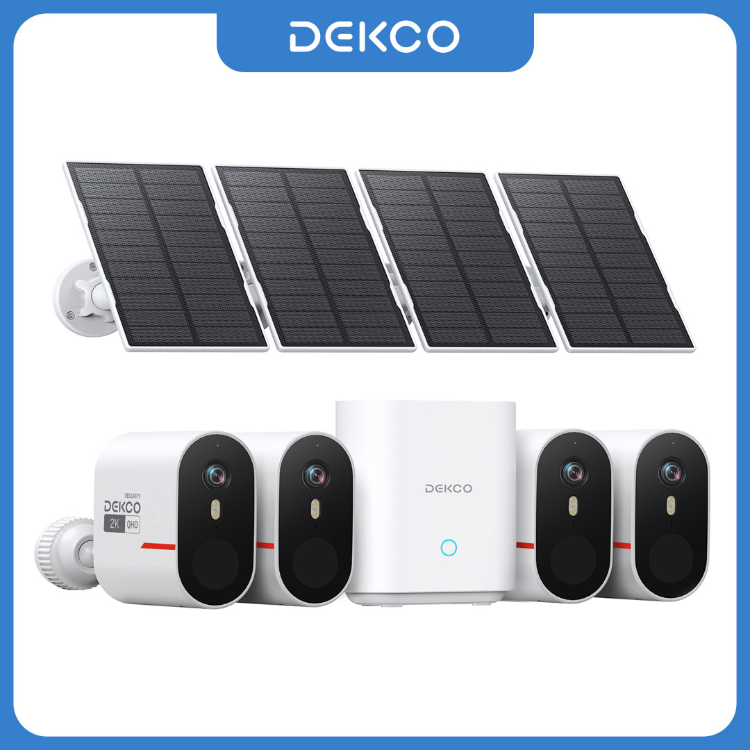 Home Security Wifi Camera - Sistema de Cámara Solar WiFi Dekco