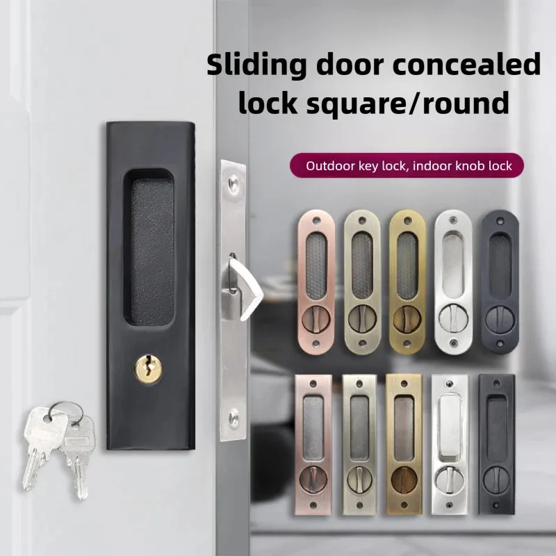 Home Security Doors - Cerradura de puerta corredera, cerradura de