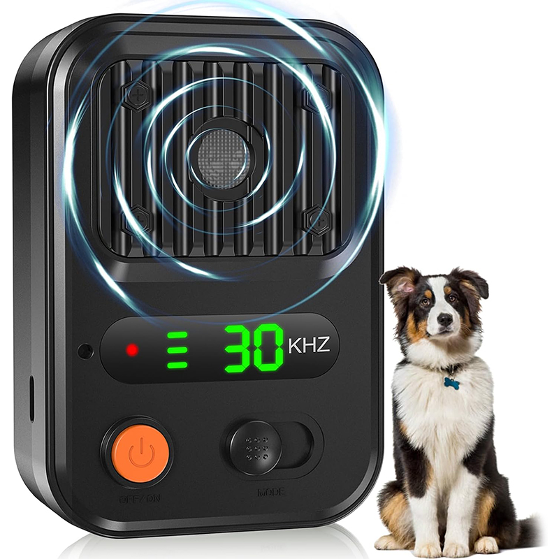 Barking Dog Alarm - Repelente de perros portátil, frecuencia de