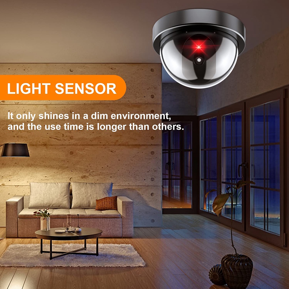 Home Security Cameras Outdoor - Cámara de seguridad ficticia A55T, cámara