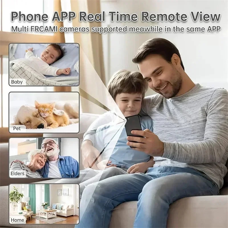 Home Security Recorder - Mini Cámara A9 WiFi Inalámbrica, Monitoreo