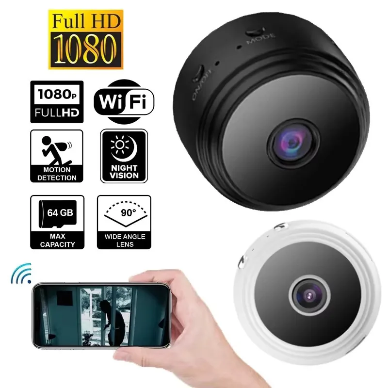 Mini cámara WiFi A9 inalámbric - Home Security Recorder reseña y precio