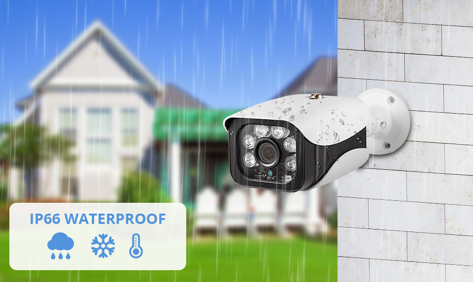 8MP 4K camara vigilancia home  - Home Security Cameras Outdoor reseña y precio