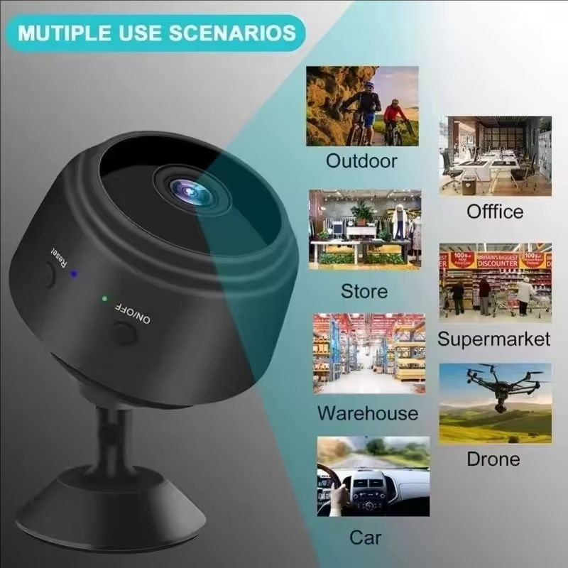 Mini Cámara WiFi HD 1080P con  - Home Security Recorder reseña y precio