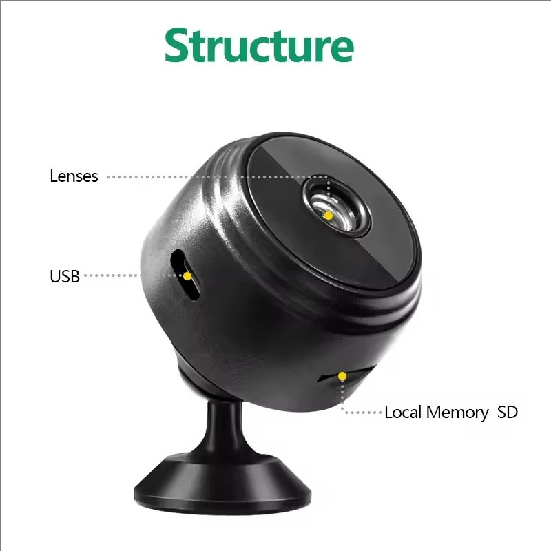 Mini Cámara WiFi HD 1080P con  - Home Security Recorder reseña y precio