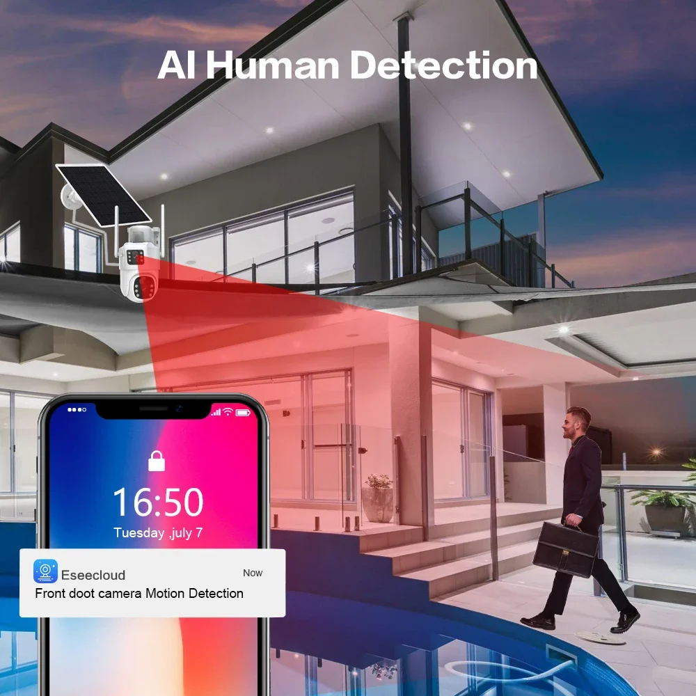Sistema de videovigilancia de  - Home Security Wifi Camera reseña y precio