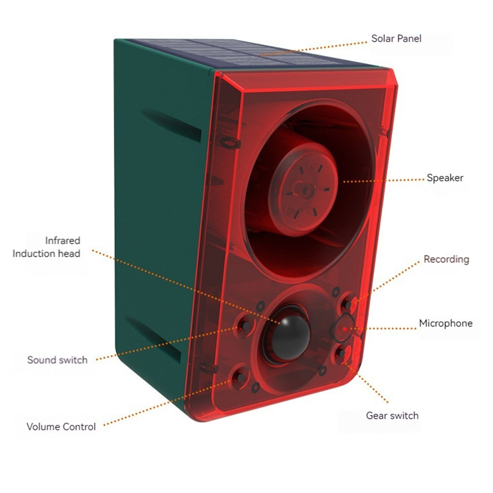 Alarma Solar con Sensor de Mov - Barking Dog Alarm reseña y precio
