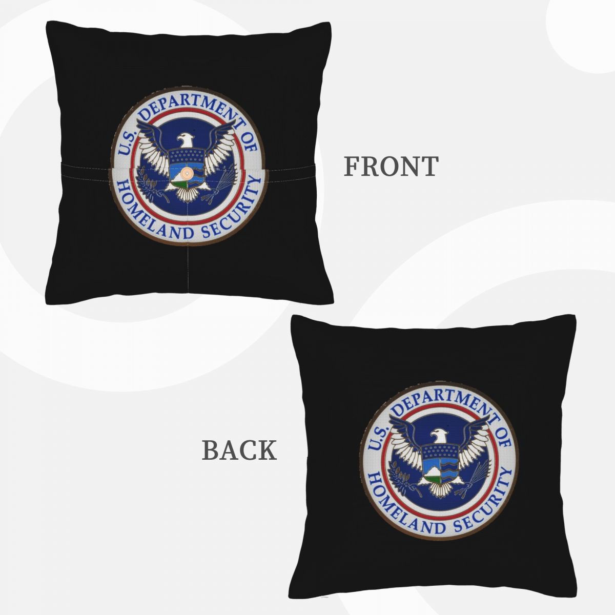 DHS - Funda de almohada cuadra - Home Security Department reseña y precio