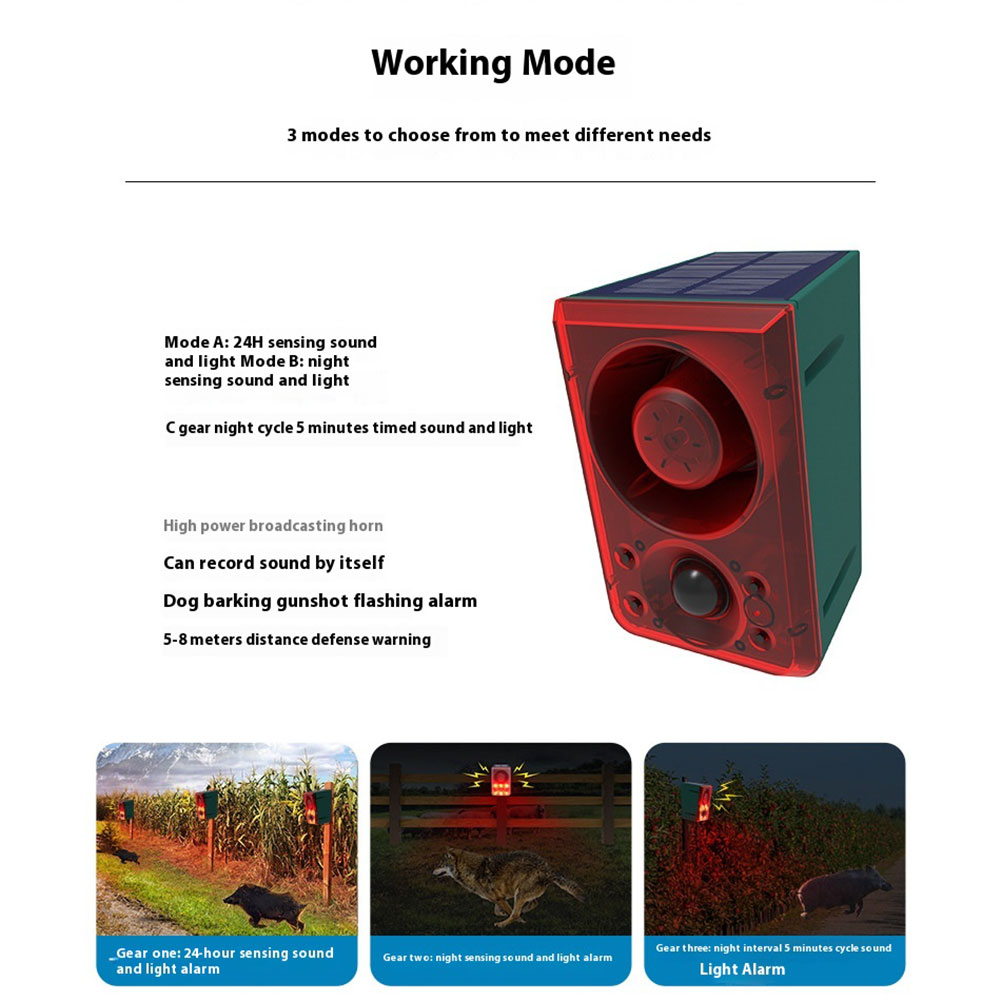 Alarma Solar con Sensor de Mov - Barking Dog Alarm reseña y precio