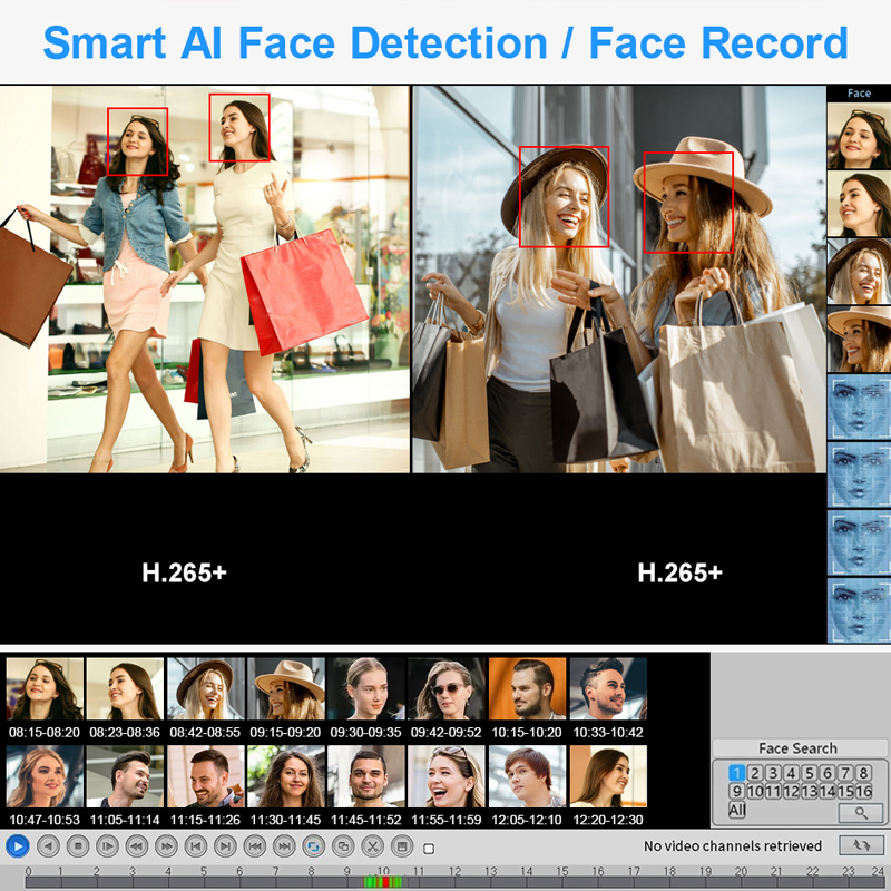 Smar 4CH 8CH AHD DVR 5 en 1 hí - Home Security Recorder reseña y precio