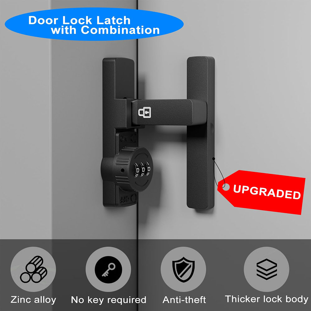 Cerradura de puerta de Granero - Home Security Doors reseña y precio