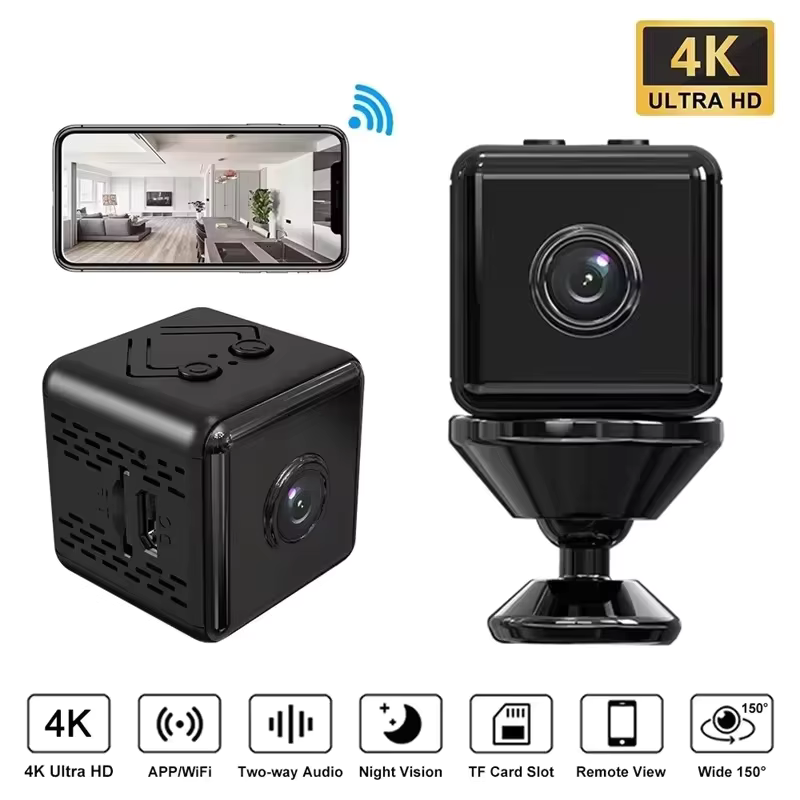 Mini cámara WIFI 4K Full HD vi - Home Security Recorder reseña y precio