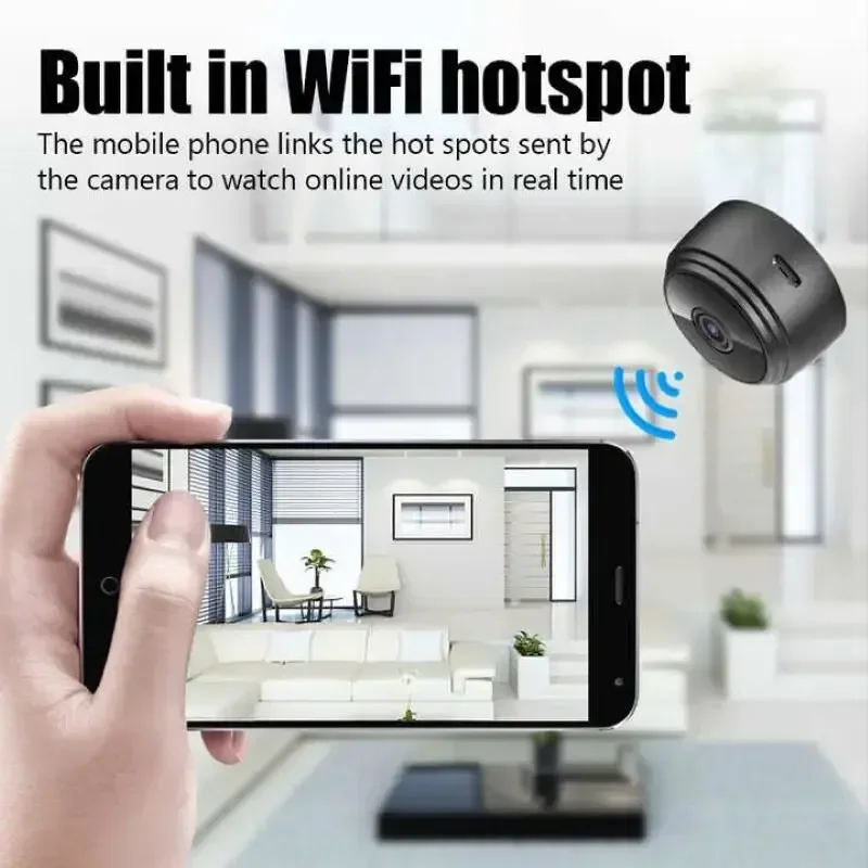 Nueva cámara A9 Wifi 1080p HD  - Home Security Wifi Camera reseña y precio