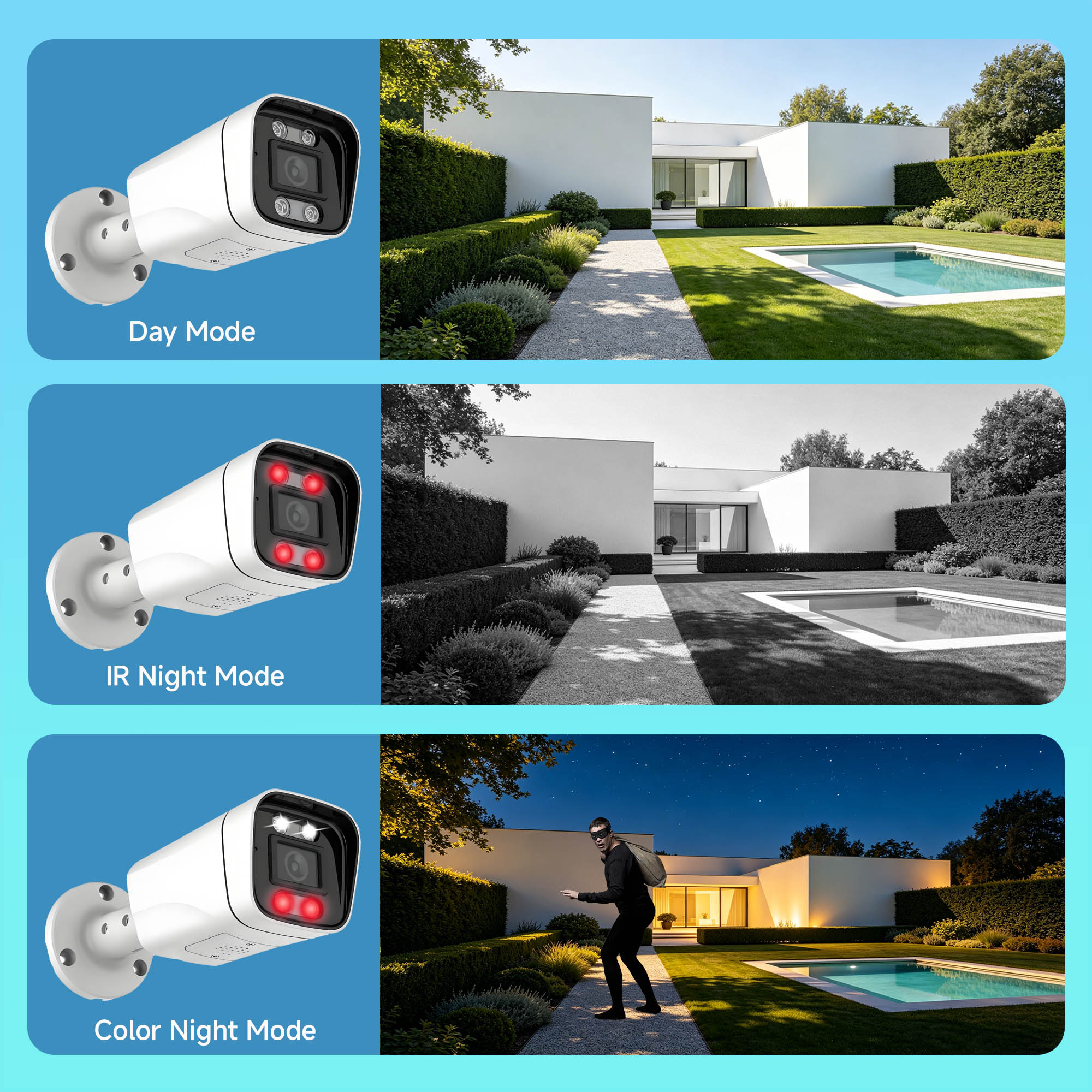 Sistema de Seguridad BFMore 8M - Home Security Nvr reseña y precio
