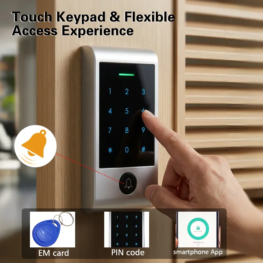Sistema de Control de Acceso c - Home Security Doors reseña y precio