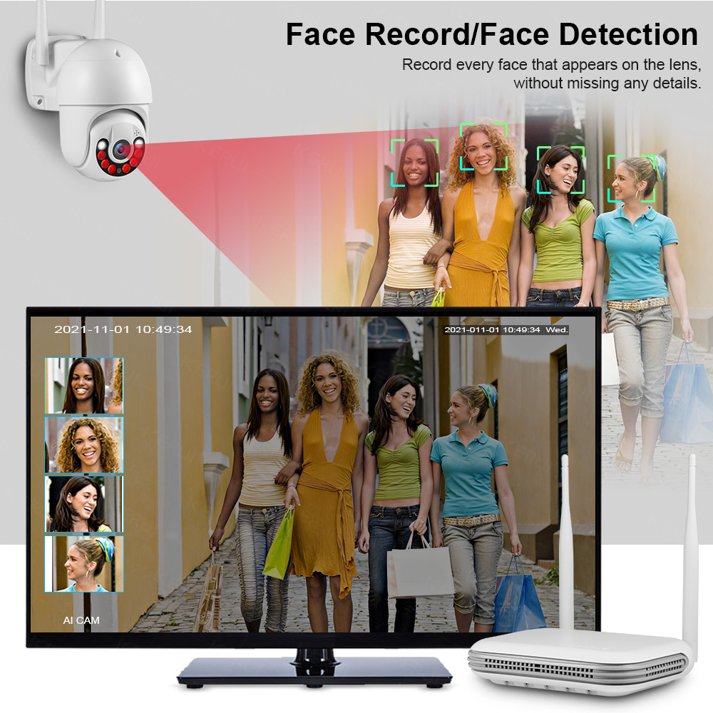 KERUI 2K 3K 4MP 8CH NVR WIFI O - Home Security Wifi Camera reseña y precio