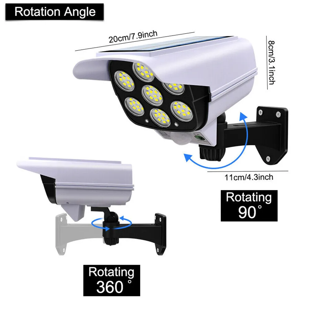 Luz Solar para exteriores, Sen - Home Security Cameras Outdoor reseña y precio