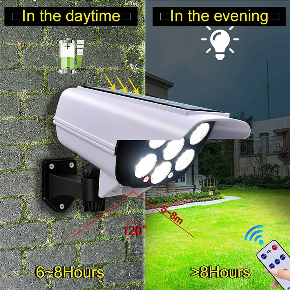 Luz Solar para exteriores, Sen - Home Security Cameras Outdoor reseña y precio