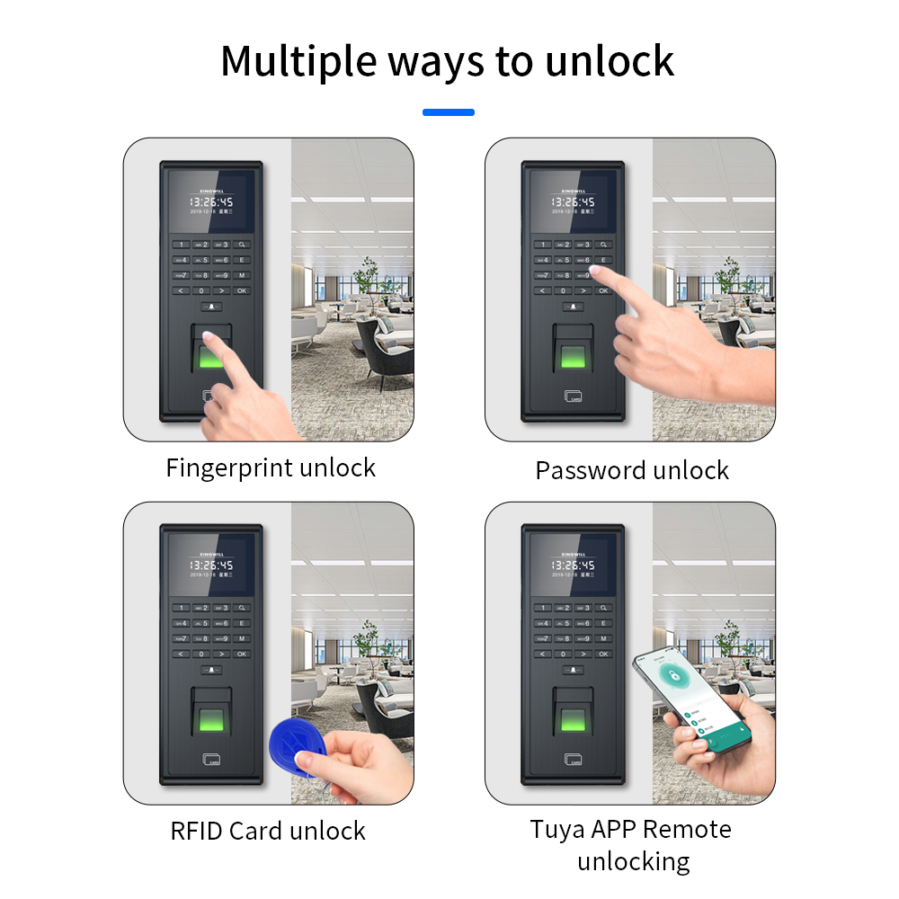 Tuya-sistema biométrico inteli - Home Security Network reseña y precio