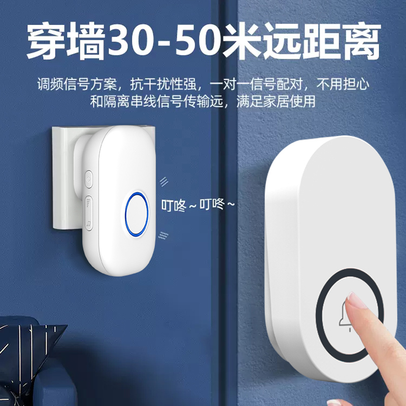 Timbre 58 con alarma inalámbri - Home Security Doors reseña y precio