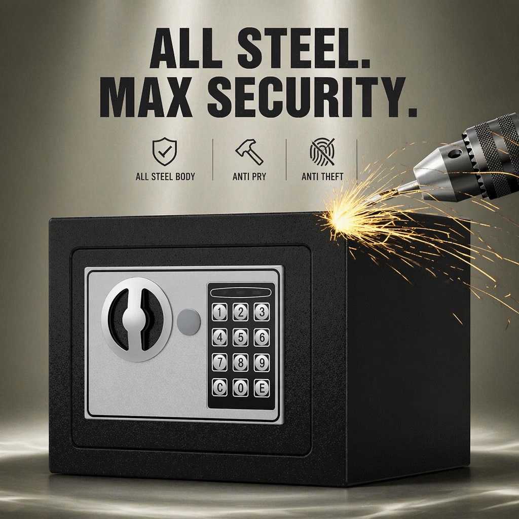 Caja Fuerte Electrónica Digita - Home Security Keypad reseña y precio