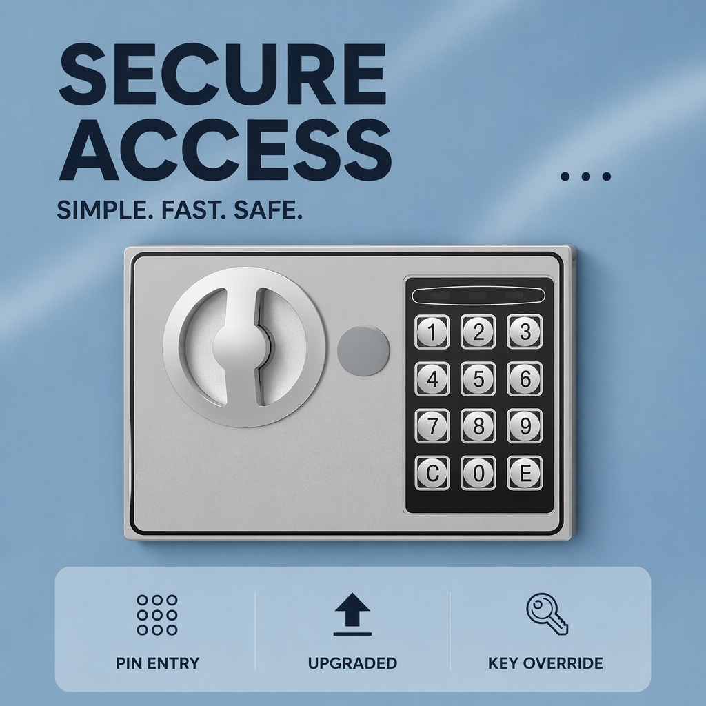 Caja Fuerte Electrónica Digita - Home Security Keypad reseña y precio