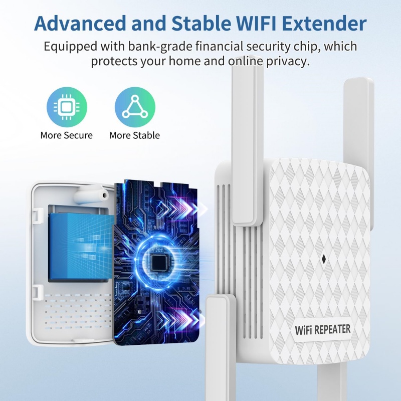 Extensor Wifi inalámbrico de 1 - Home Security Network reseña y precio