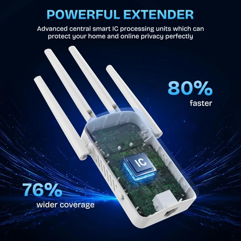 Repetidor WiFi de Doble Banda  - Home Security Network reseña y precio