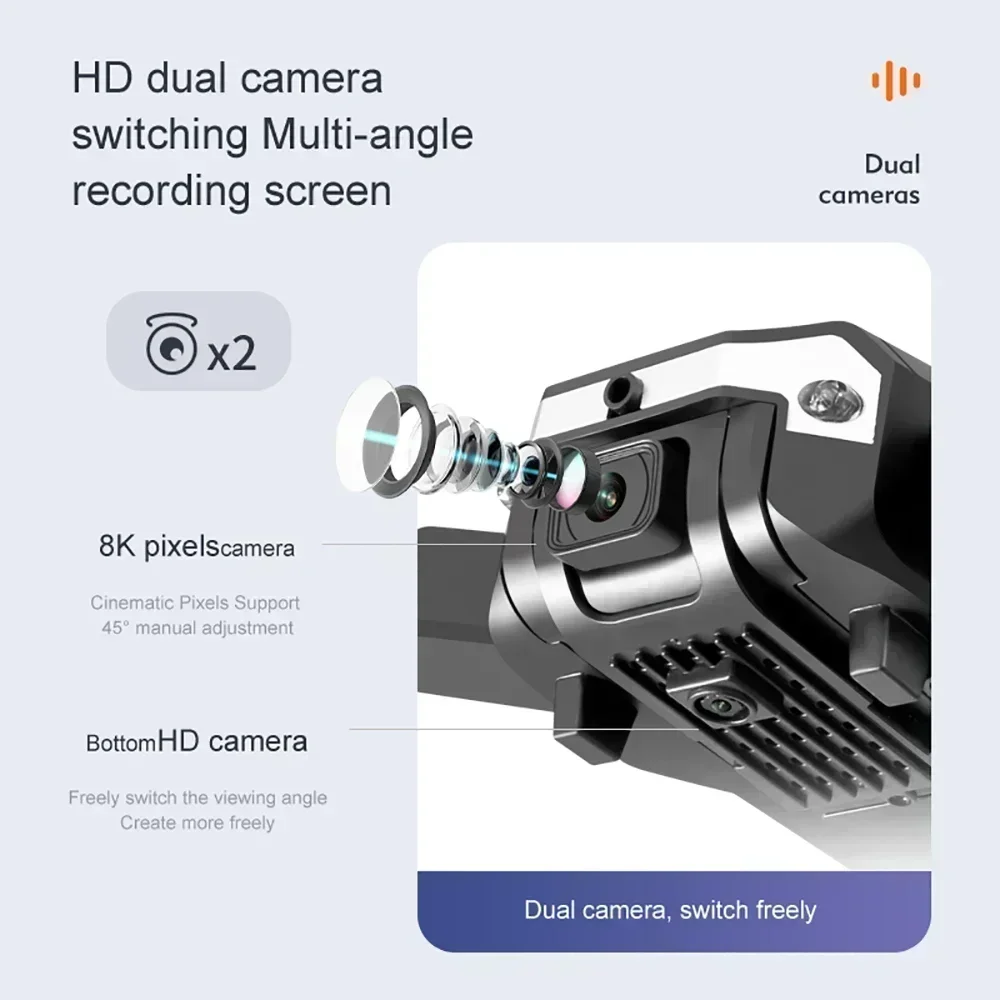 Dron G6 Pro con Cámara Dual 8K - Home Security Cameras Outdoor reseña y precio