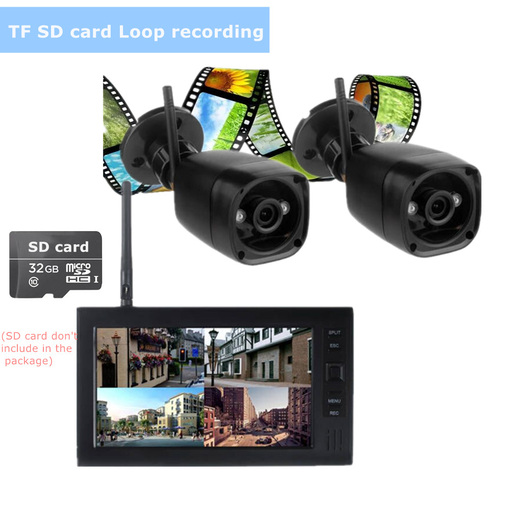 Sistema de seguridad cctv lcd  - Home Security Wifi Camera reseña y precio