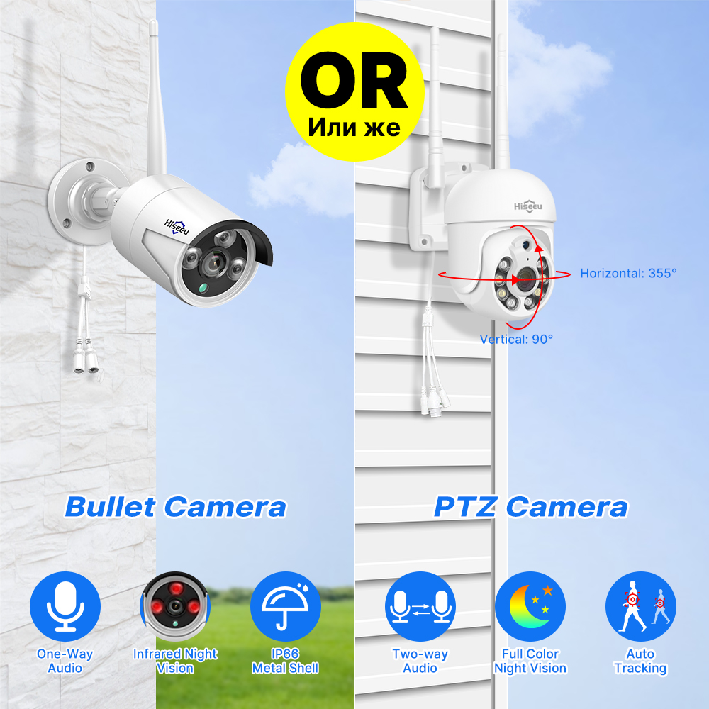 Kit de Sistema de Seguridad co - Home Security Wifi Camera reseña y precio