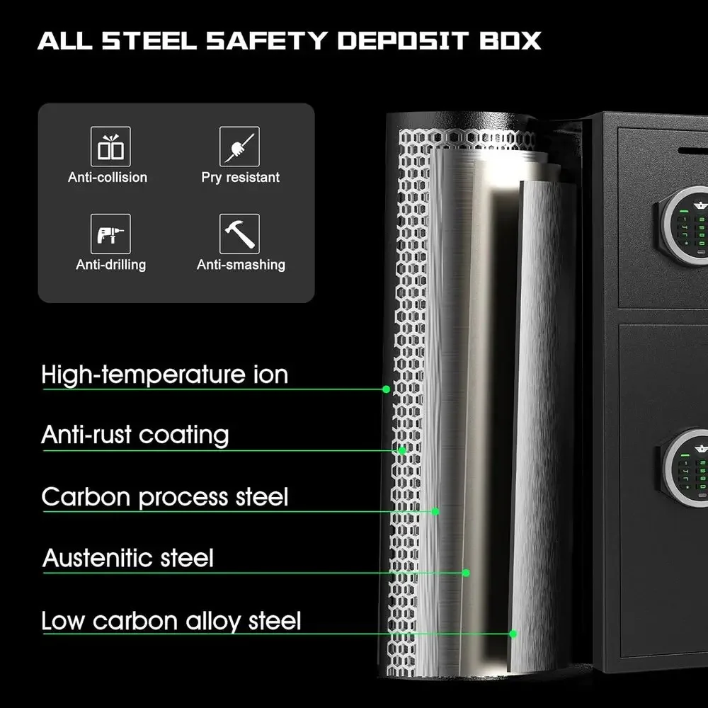 6.0 Cu. Caja Fuerte de Segurid - Home Security Keypad reseña y precio
