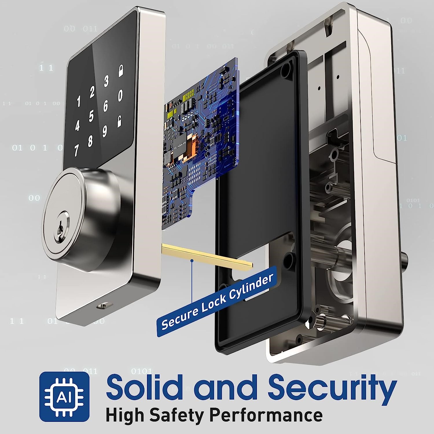 Cerradura Inteligente con Cont - Home Security Keypad reseña y precio