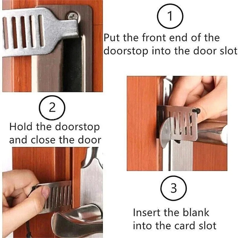 Bloqueador de puerta antirrobo - Home Security Doors reseña y precio