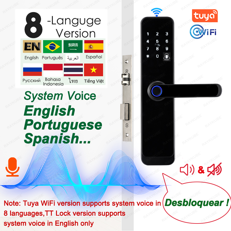 RAYKUBE K8 cerradura de puerta - Home Security Keypad reseña y precio