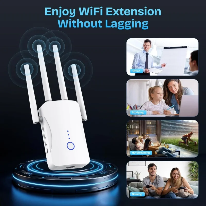 Repetidor WiFi de Doble Banda  - Home Security Network reseña y precio