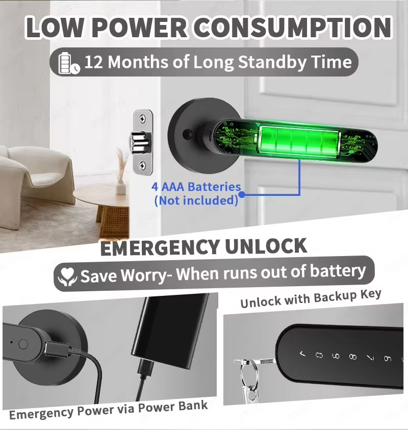 Cerradura de puerta digital in - Home Security Keypad reseña y precio