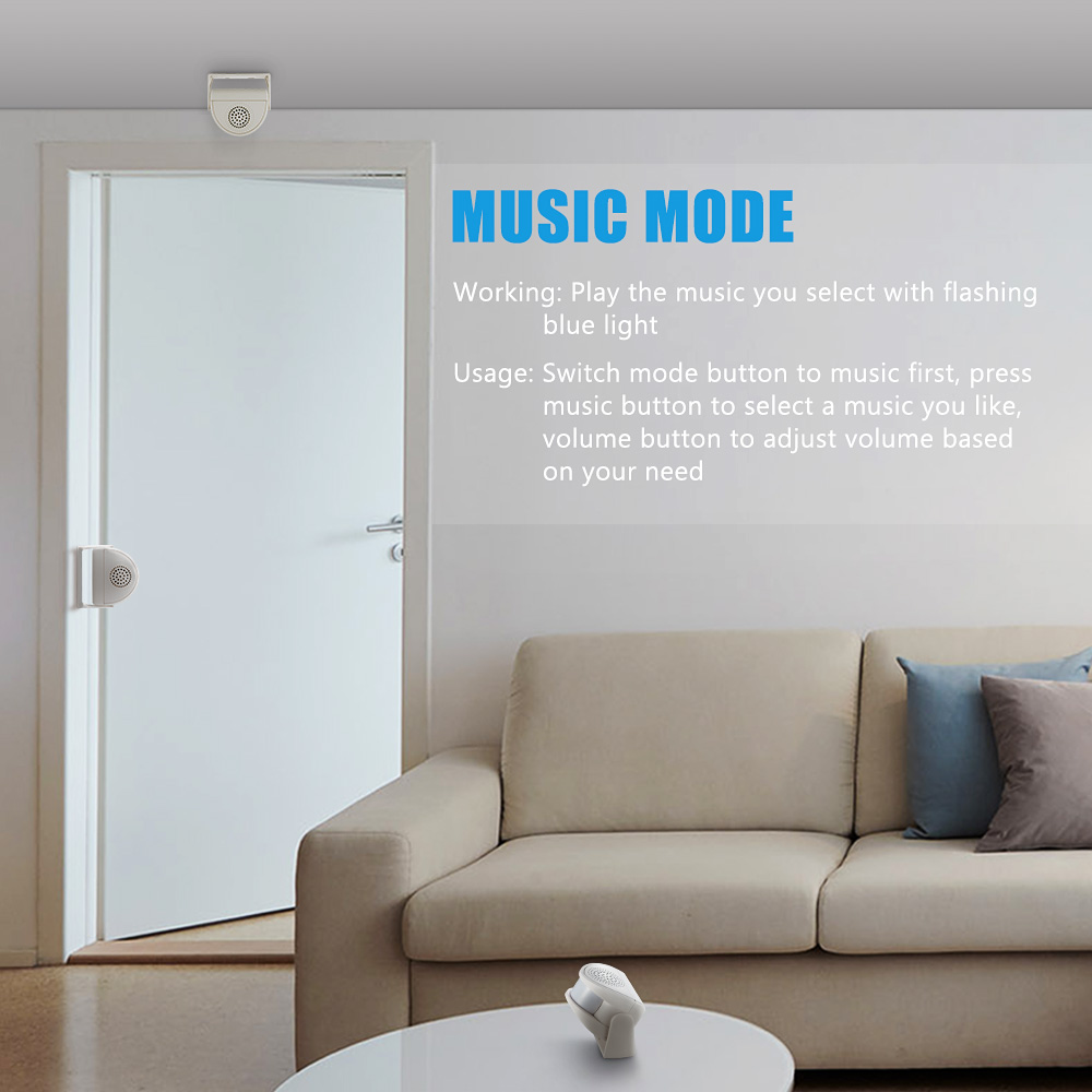 Timbre de timbre infrarrojo de - Home Security Doors reseña y precio